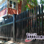 V402N-4 Straight Contemporary Picket Fence
