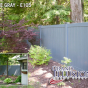 V300-6 Color Vinyl Tongue and Groove Privacy Fence