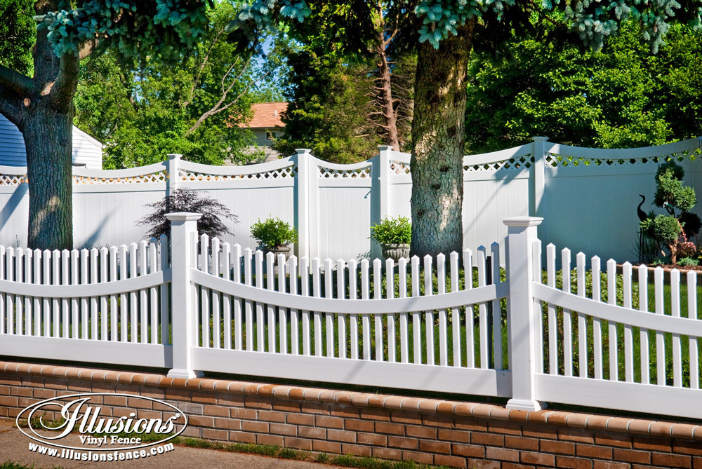 Valg angre Mose curved pvc fence Archives | Illusions Fence