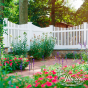 V707-4 Illusions Classic Victorian Scalloped Picket Fence in Classic White is the answer to your American Dream #fence #americandream #whitepicketfence #fencepostfriday #fences #vinylfence #pvcfence #vinylfences #pvcfences #picketfence #fencecompany #fencecontractor #fenceinstaller #fencesupplies #longisland #longislandny #connecticut #rhodeisland #massachusetts #newjersey #pennsylvania #thenortheast #tristatearea