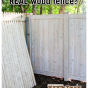 Grand Illusions Vinyl WoodBond White Cedar vs. Wood Fence
