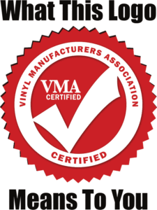 Vinyl Manufactureres Association Logo Represents The Highest PVC Vinyl Fence standards in the industry