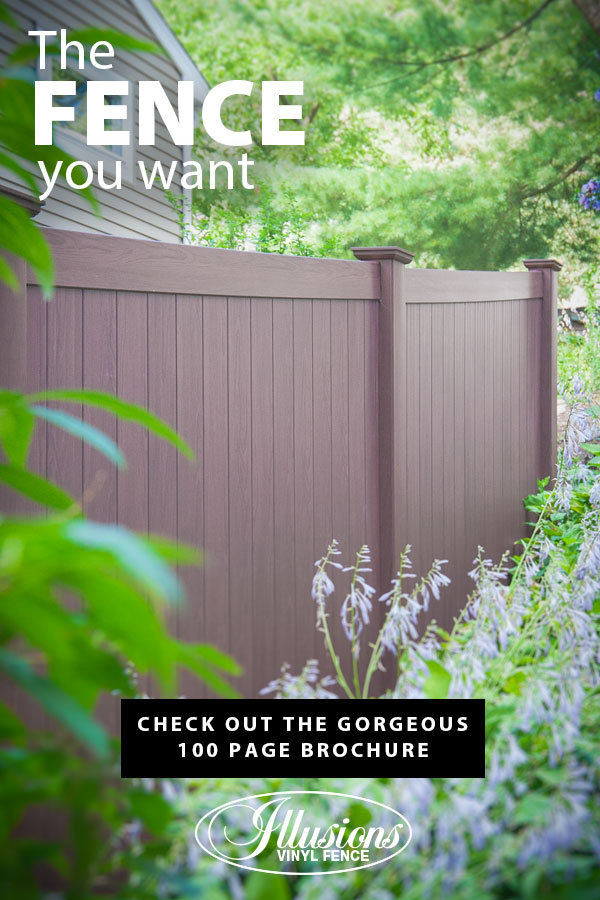 If You Need a Fence, Illusions Rosewood Vinyl Privacy Fence is the Fence You Want #vinylfence #vinylfencing #vinylfences #fence #fences #fencing #fencecompany #fencecontactor #fenceinstaller #fenceideas #poolfence #privacyfence #picketfence #americandream