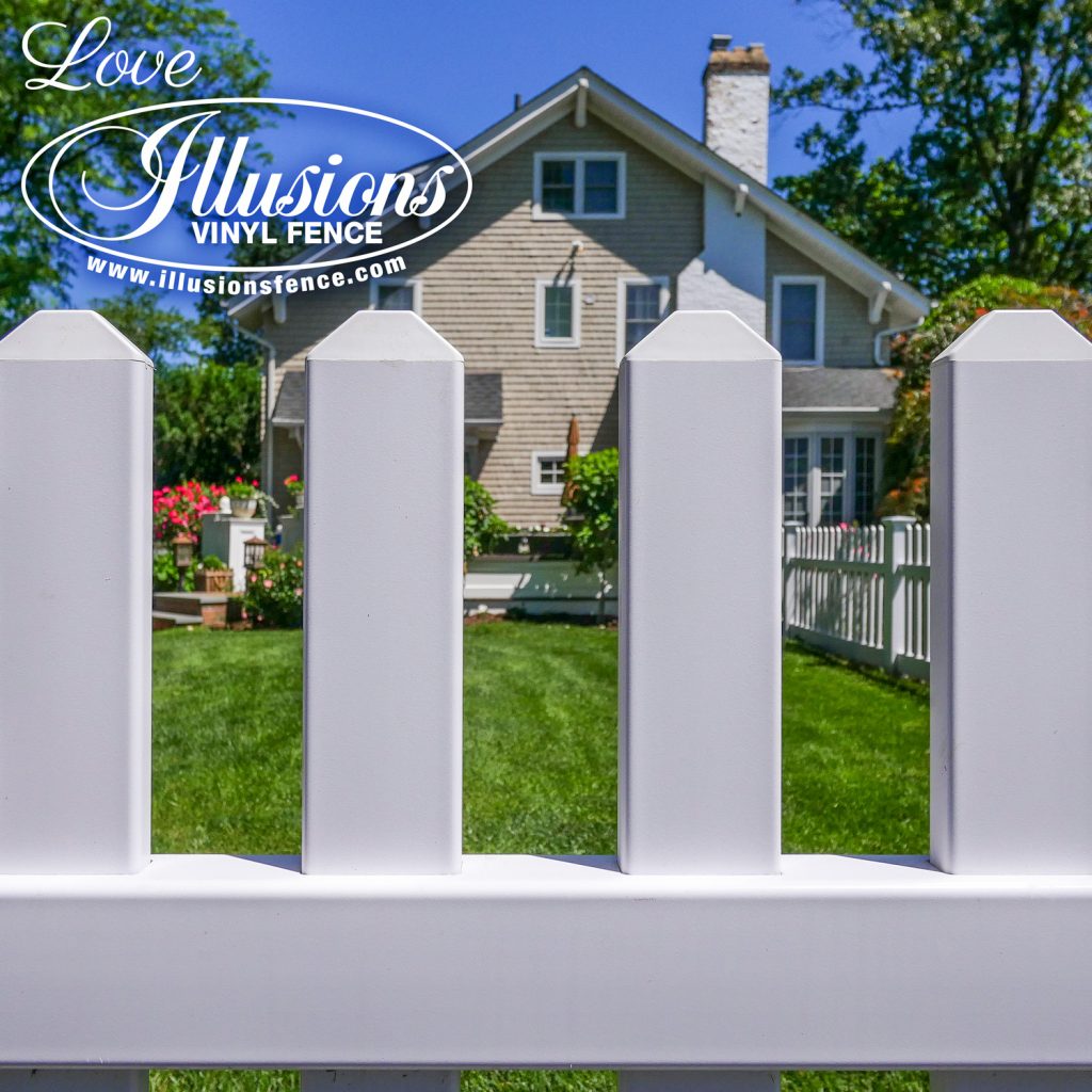 Got to love this incredible American dream Illusions V350 style white picket vinyl fence with matching gate #americandream #whitepicketfence #fence #fences #fencing #vinylfence #vinylfencing #fencepanels #fenceideas #homeideas #homedecor #backyardideas #privacyfence #privacyfences #poolfence #poolfences #longisland #longislandny #newyork #connecticut #rhodeisland #massachusetts #connecticut #pennsylvania #newjersey #fencecompany #bestfence #fencecontractor #fenceinstaller #yardfence